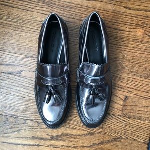 Metallic COACH Loafers